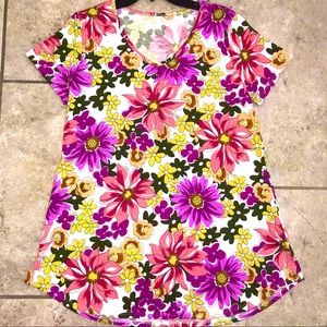 Floral Tunic Top